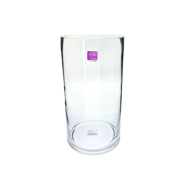 Cylinder Glass Vase - 15cm x 28cm