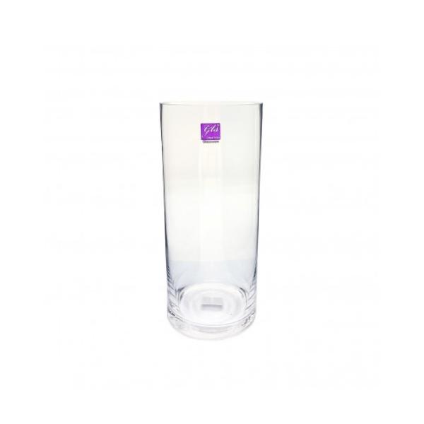 Glass Cylinder Vase - 12cm x 28cm
