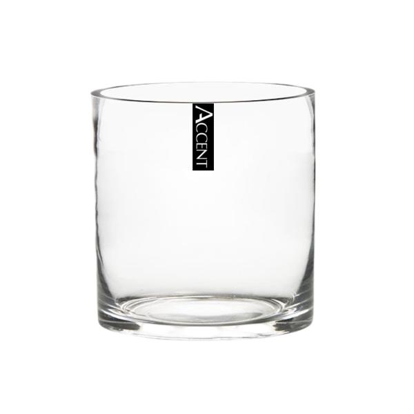 Glass Cylinder Vase - 12cm x 12cm