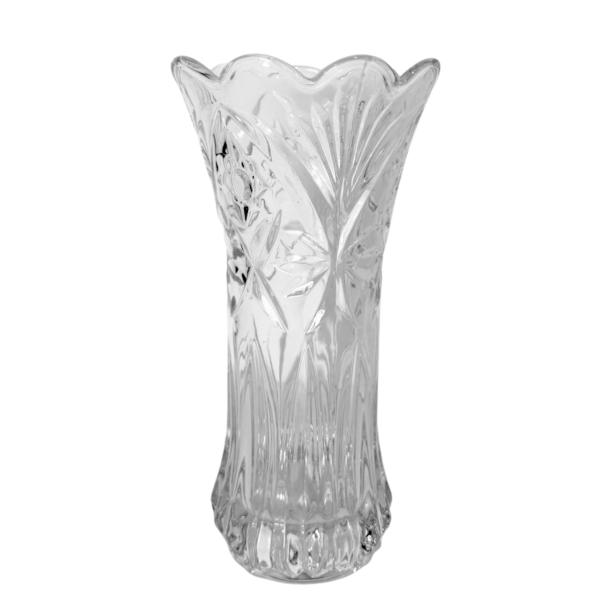 Crystal Design Pressed Vase - 24cm