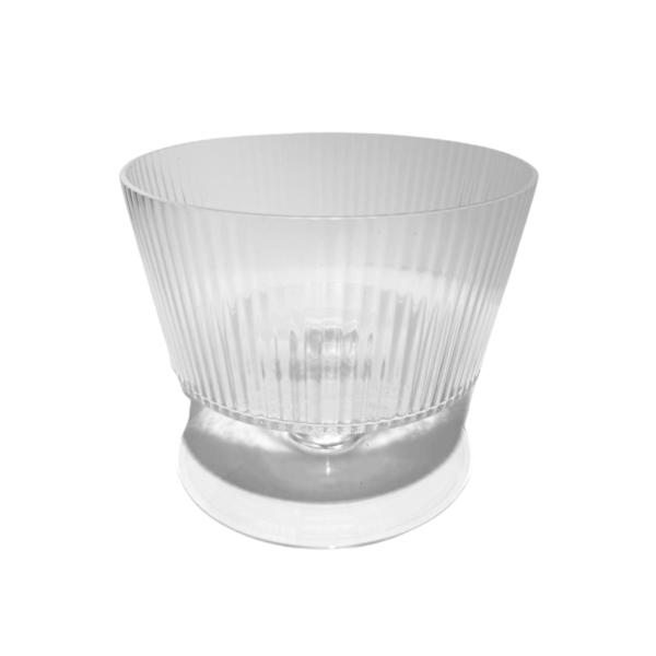 Glass Bowl Vase - 18cm