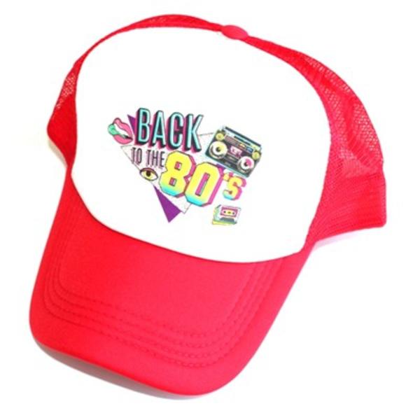 90s Red Baseball Cap