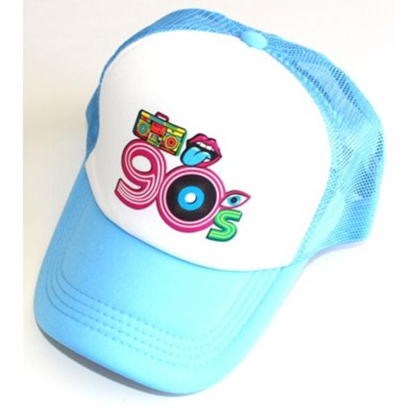 90s Light Blue Baseball Cap