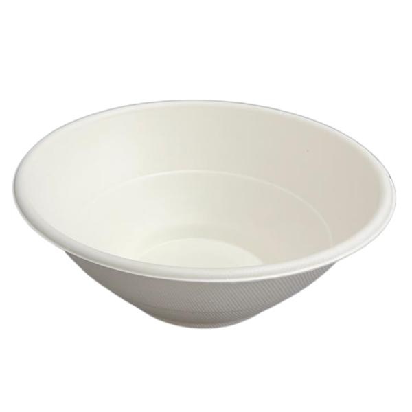 20 Pack Eco Friendly Zafpack Sugarcane Bowl - 1200ml