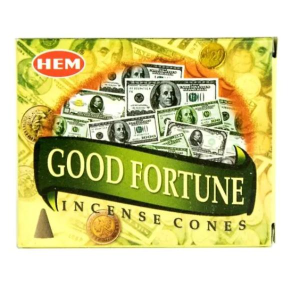 Hem Good Fortune Incense Cones
