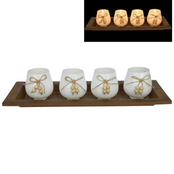 MDF Candle Holder Set - 50cm