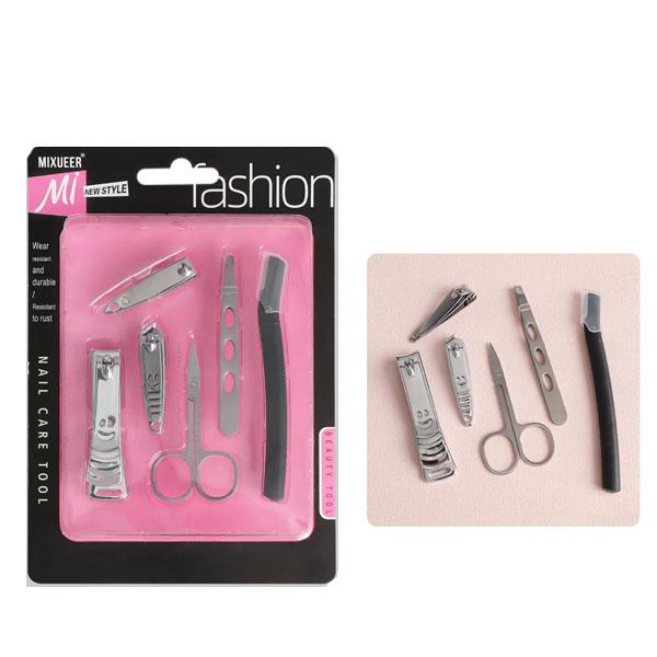 6 Pack Beauty Manicure Tool Set - 23.5cm x 15.5cm