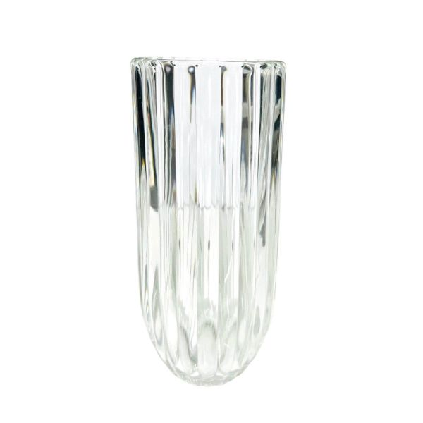 Round Tall Glass Vase
