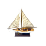 Load image into Gallery viewer, Assorted Wooden Model Sail Boat - 30cm
