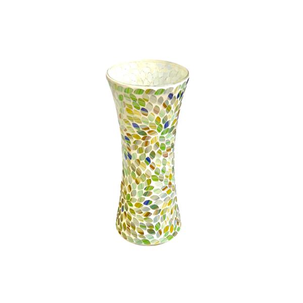 New Mosaic Glass Vase