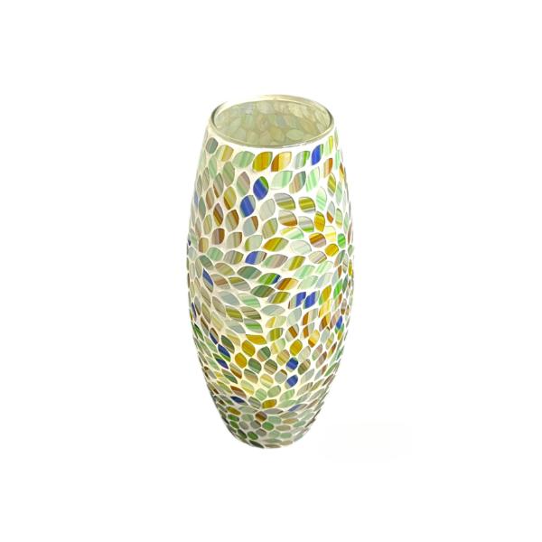 New Mosaic Glass Vase