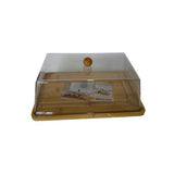 Load image into Gallery viewer, Bread Box With Wooden Base - 35cm
