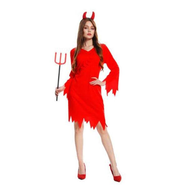 Women Red Devil Costume