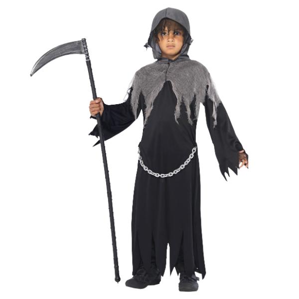 Grey Grim Reaper Boys Costume