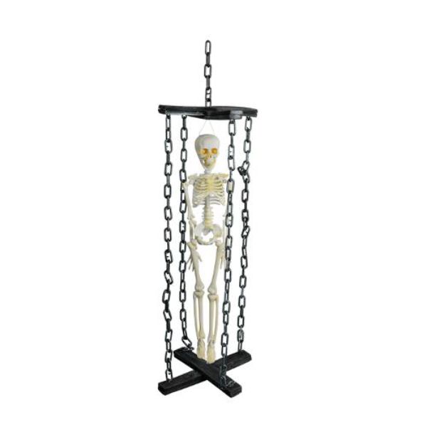 Caged Hang Skeleton - 65cm x 18cm
