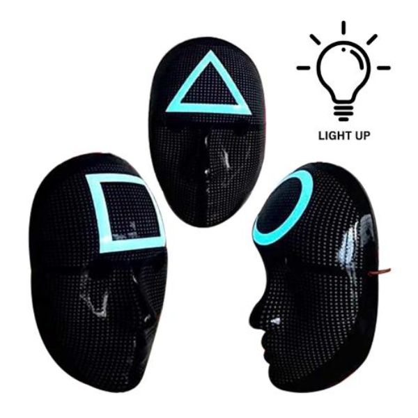 Red Guard Light Up Mask