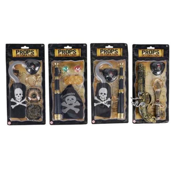 Pirate Props Dress Up Set - Assorted