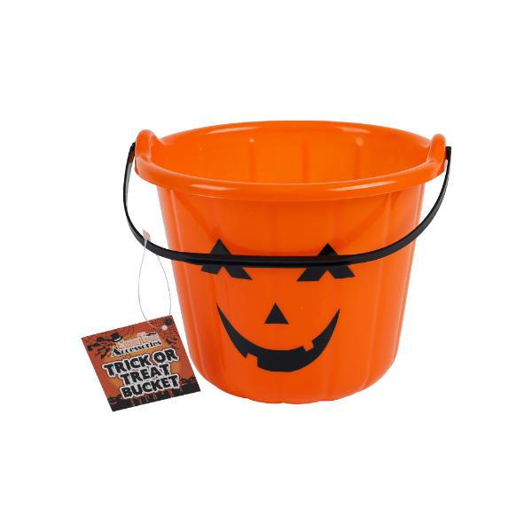 Trick Or Treat Bucket - 17cm
