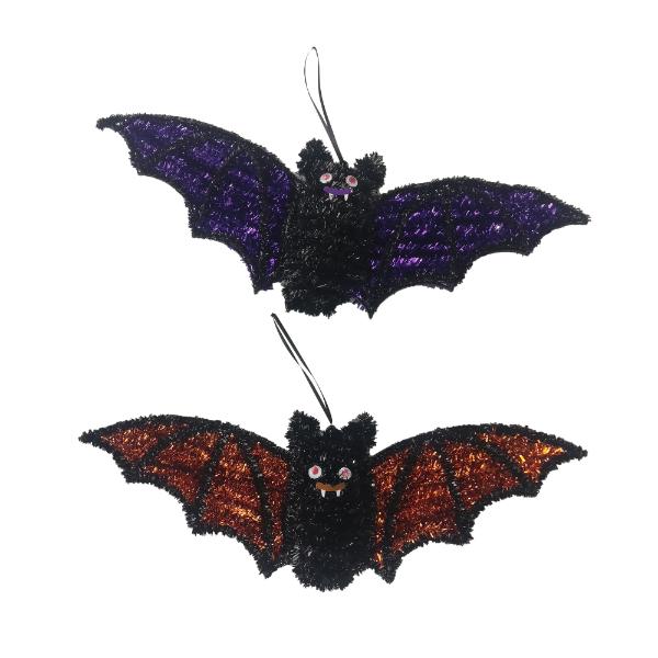 Tinsel Bat - 40cm x 16cm
