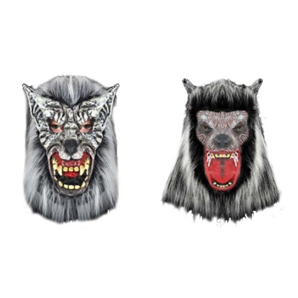 Latex Werewolf Full Mask