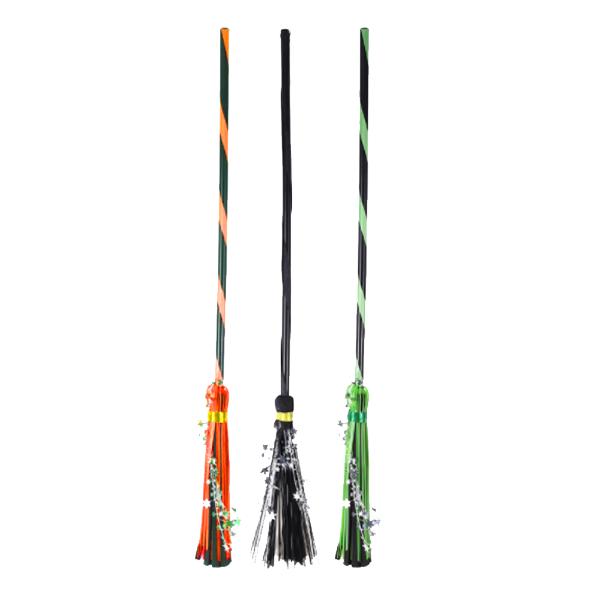 Coloured Witches Broom 90cm - Assorted