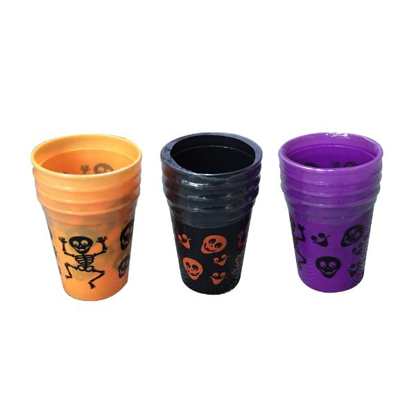 4 Pack Halloween Party Cups - 300ml
