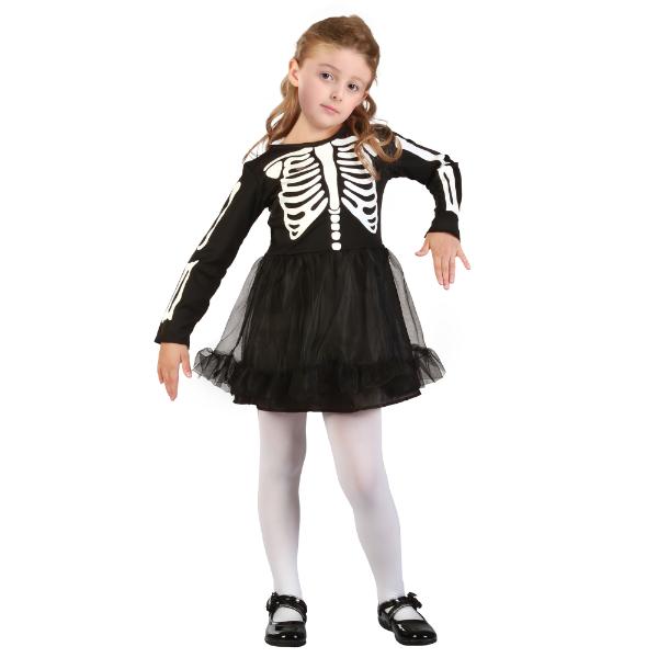 Skeleton Tutu Toddler Costume