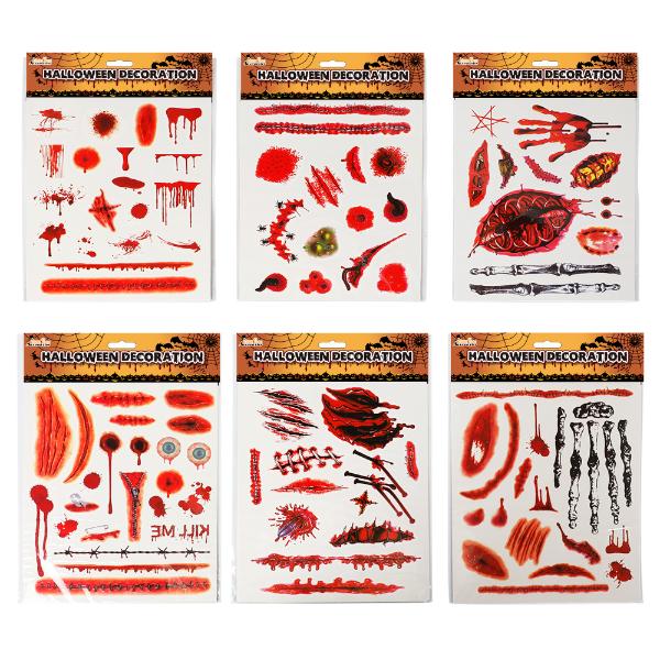 Assorted Tattoo Scars - 25cm x 21cm