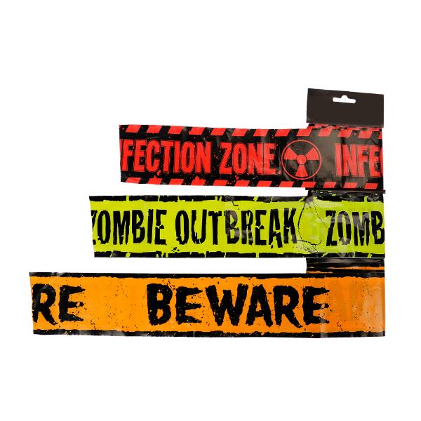3 Pack Printed Warning Tape