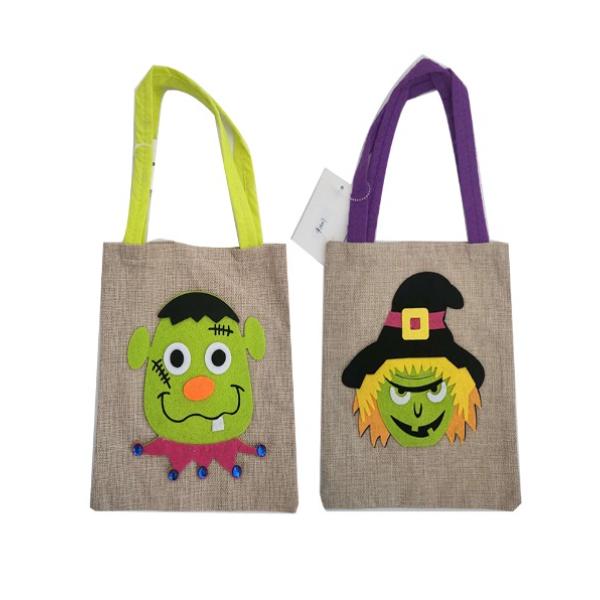 Halloween Tote Bag With Handle - 21.5cm x 24cm