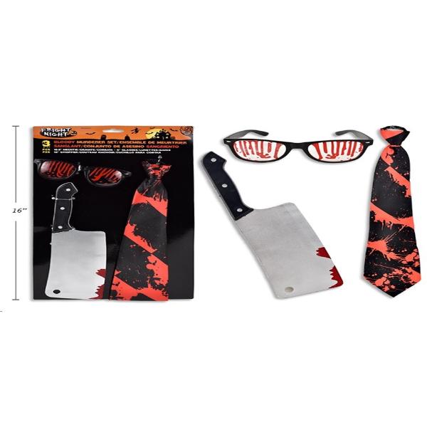 3 Pack Halloween Bloody Murderer