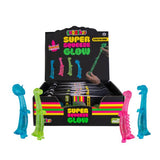 Load image into Gallery viewer, Smooshos Super Glow In The Dark Stretchy Dino
