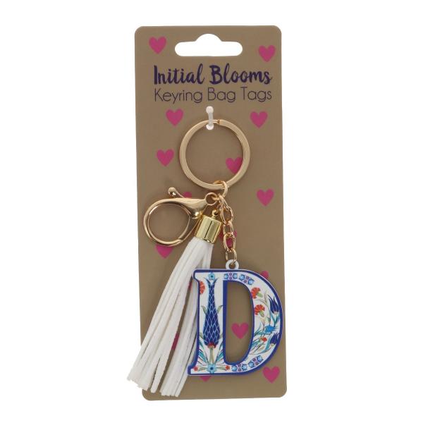 Initial D Blooms Keyring Bag Tags