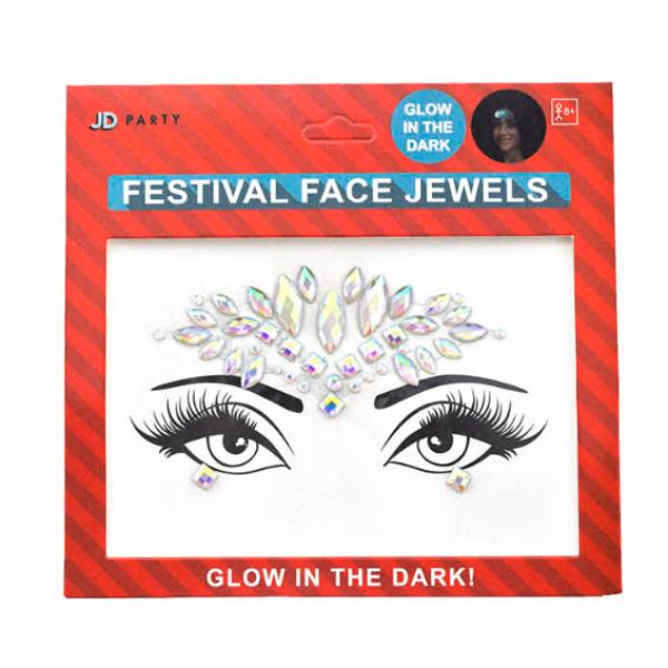 Silver Festival Face Jewels