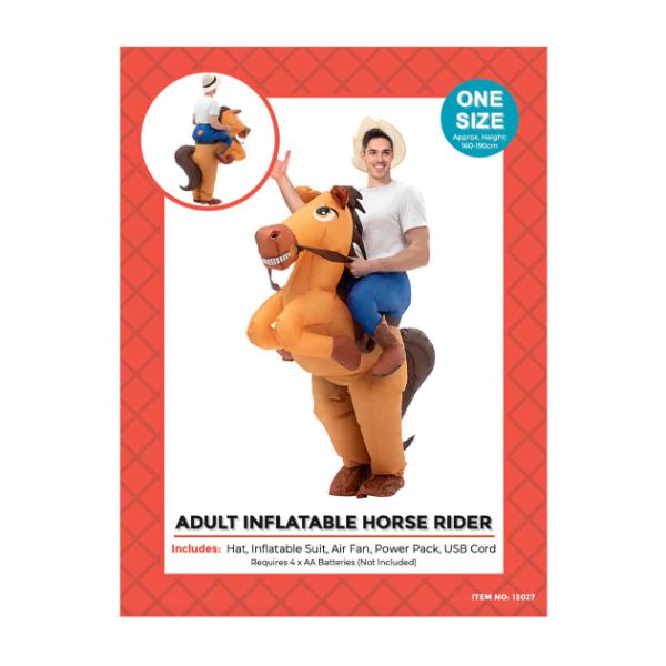 Adult Inflatable Horse Rider | The Base Warehouse