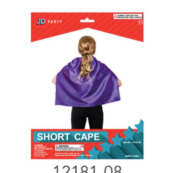 Purple Short Cape