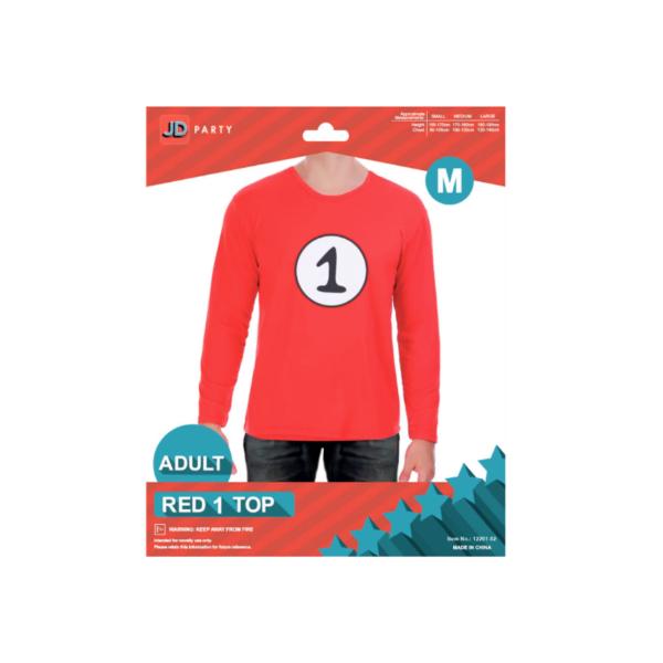 Adult Red 1 Top - Medium