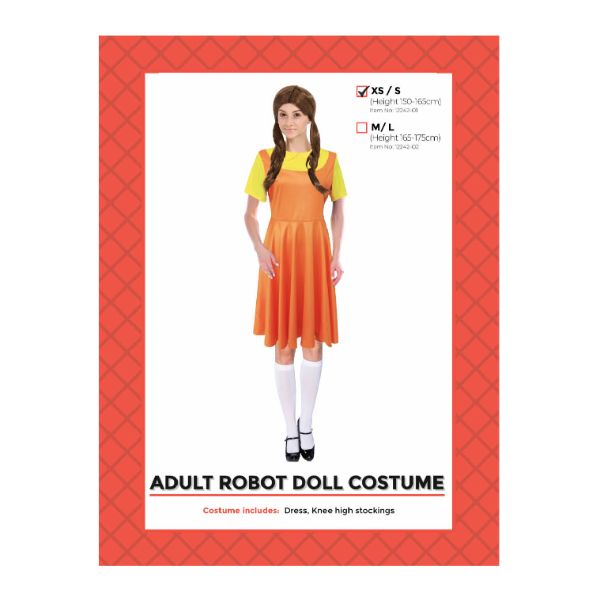 Adult Robot Doll Costume