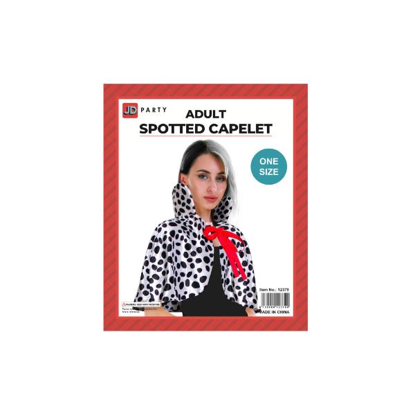 Adult Spotted Capelet