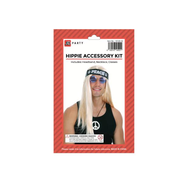 4 Pack Blue Hippie Accessory Kit