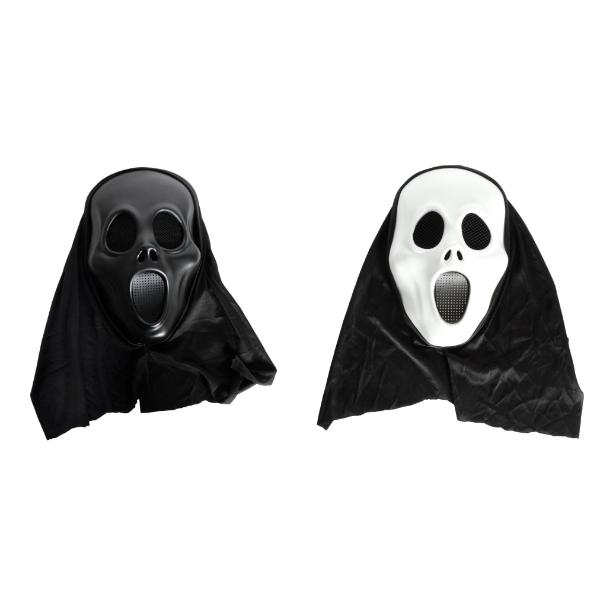 Screaming Face With Hood Mask
