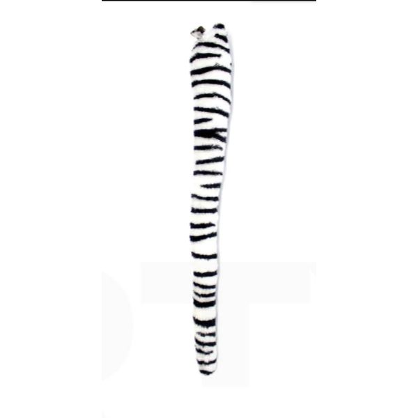 Black & White Zebra Tail