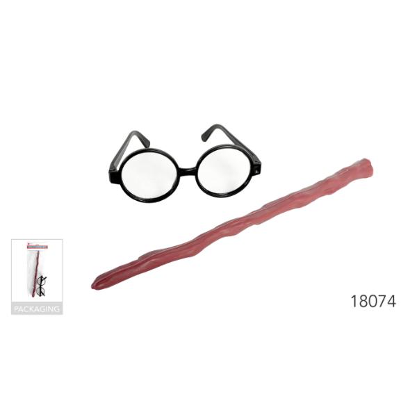 Wand & Glasses Set