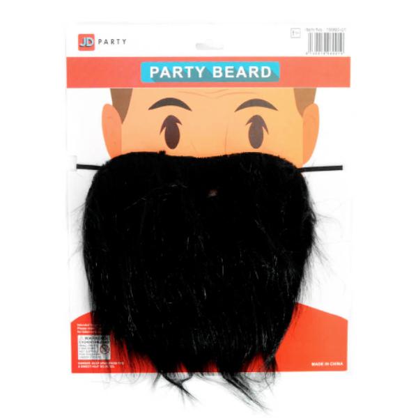 Black Party Beard