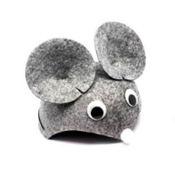 Small Animal Grey Mouse Hat