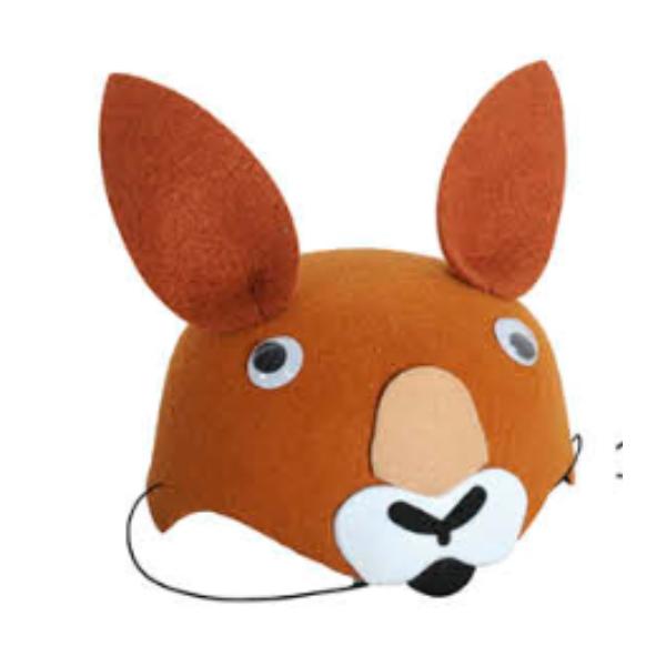 Small Animal Black Kangaroo Hat