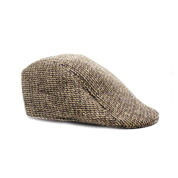 Brown Vintage Flat Cap
