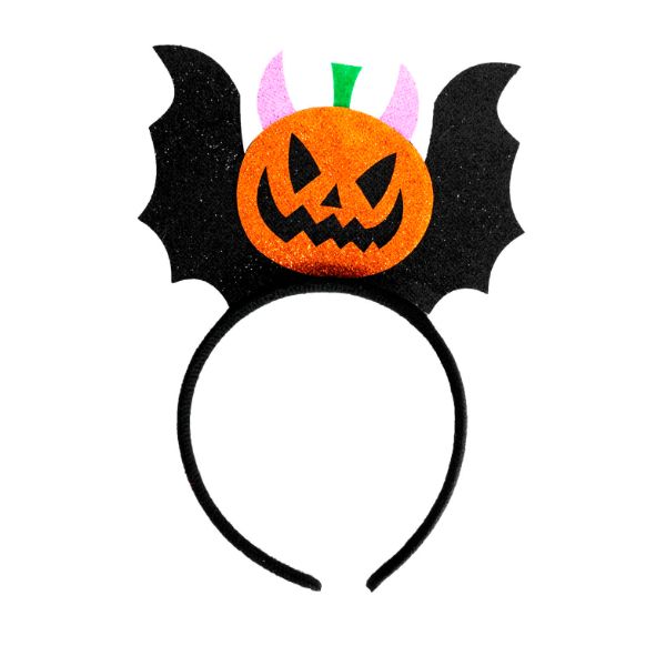 Pumpkin Bat Headband