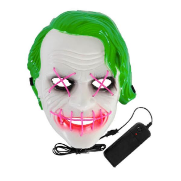 Scary Clown Light Up Mask