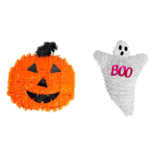 Halloween Tinsel Wall Decor